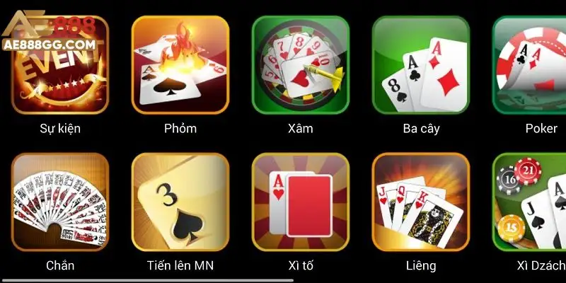 Các bước tham gia game bài 